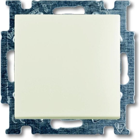 Выключатель 1-клавишный ABB BASIC55, скрытый монтаж, chalet-white, 2CKA001012A2184 в Петрозаводске