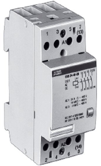 Модульный контактор ABB ESB24 4НО 24А 220В AC/DC, GHE3291102R0006 в Петрозаводске
