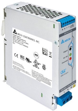 DRM-24V240W1PN Блок питания 1х220В AC или 88-375В DC, Uвых = 24В, I нагрузки макс = 10А, 240Вт, метал. корпус, буст до 7 сек, функ. APB, реле, LED в Петрозаводске