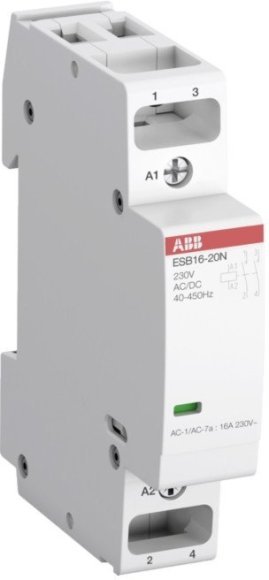 Модульный контактор ABB ESB-N 1НО+1НЗ 16А 110В AC/DC, 1SBE111111R0411 в Петрозаводске