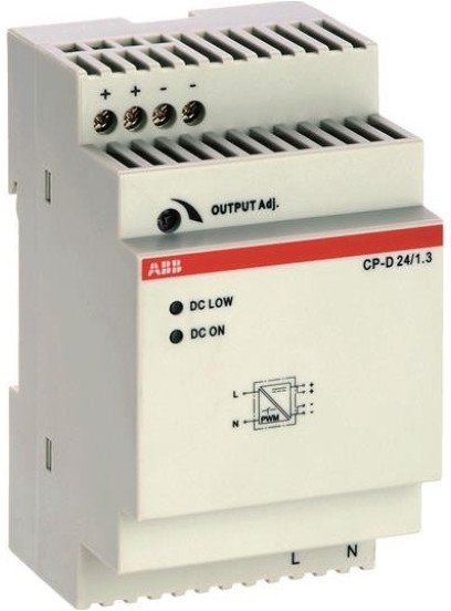 Блок питания CP-D 24/1.3 (регулир. вых. напряж) вход 90-265В AC / 120-370В DC, выход 24В DC /1.3A, 1SVR427043R0100 в Петрозаводске