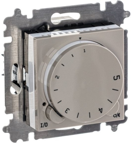 Терморегулятор с поворотной ручкой ABB LEVIT, скрытый монтаж, кофе макиато / белый, 2CHH920003A6018 в Петрозаводске Терморегулятор с поворотной ручкой ABB LEVIT, скрытый монтаж, кофе макиато / белый, 2CHH920003A6018 в Петрозаводске