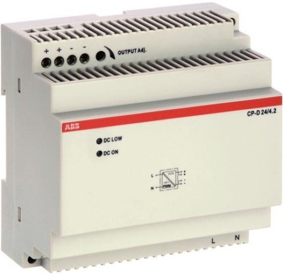 Блок питания CP-D 24/4.2 (регулир. вых. напряж) вход 90-265В AC / 120-370В DC, выход 24В DC /4.2A, 1SVR427045R0400 в Петрозаводске