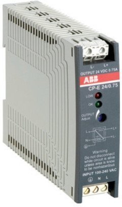 Блок питания CP-E 24/0.75 (регулир. вых. напряж) вход 90-265В AC / 120- 370В DC, выход 24В DC /0.75A, 1SVR427030R0000 в Петрозаводске