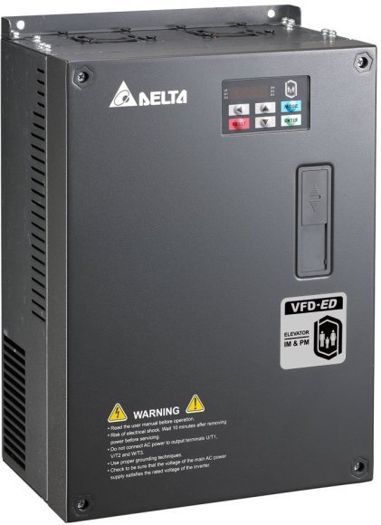 Лифтовые преобразователи частоты Delta Electronics VFD055ED43S (5.5кВт 3ф 400В) серии VFD-ED в Петрозаводске