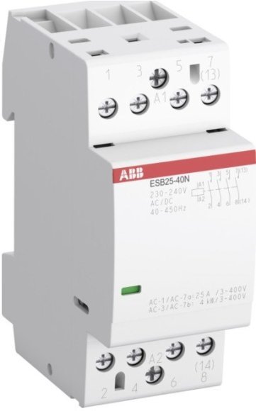 Модульный контактор ABB ESB-N 1НО+3НЗ 25А 230.240В AC/DC, 1SAE231111R0613 в Петрозаводске