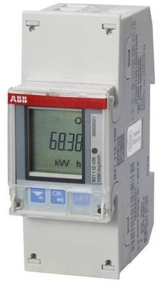 Счетчик электроэнергии однотарифный ABB B24 трехфазный 1(6)А, кл.т. 1, 2CMA100809R1000 в Петрозаводске