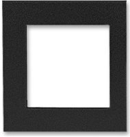 Накладка внешняя на многопостовую рамку ABB LEVIT, антрацит, 2CHH010250A8063