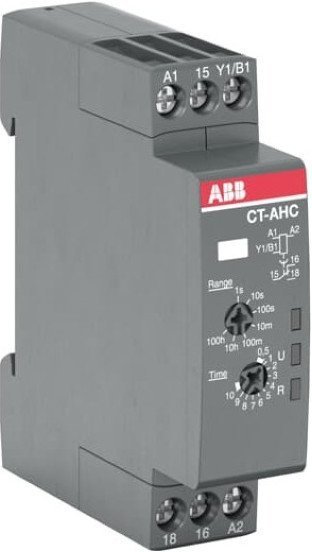 Реле времени CT-AHC.12 компактное (задержка при отключ.) 24-48B DC, 24- 240B AC (7 диапазонов времени 0,05с...100ч) 1ПК, 1SVR508110R0000 в Петрозаводске