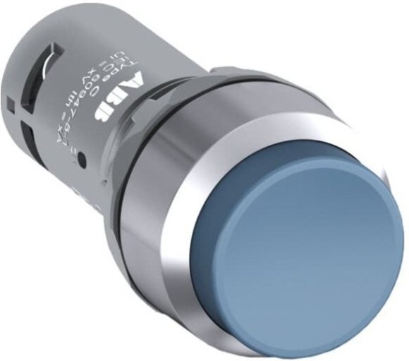 Кнопка CP3-30L-20 синяя с выступающей клавишей без фиксации 2НО, 1SFA619102R3024 в Петрозаводске