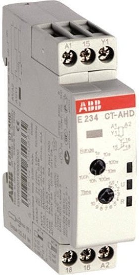 Реле времени CT-AHD.12 модульное (задержка на отключ.) 24-48B DC, 24- 240B AC (7 временных диапазонов 0,05с...100ч) 1ПК, 1SVR500110R0000 в Петрозаводске