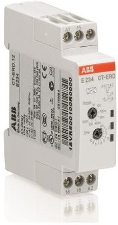 Реле времени CT-ERD.12 модульное (задержка на включ.) 24-48B DC, 24-240B AC (7 временных диапазонов 0,05с...100ч) 1ПК, 1SVR500100R0000 в Петрозаводске