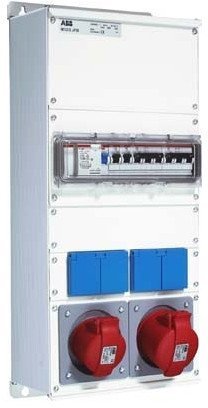 Бокс M32/2JFB CTFL с розеткамии фланцами в сборе, металл, IP44, 2CMA100022R1000 в Петрозаводске