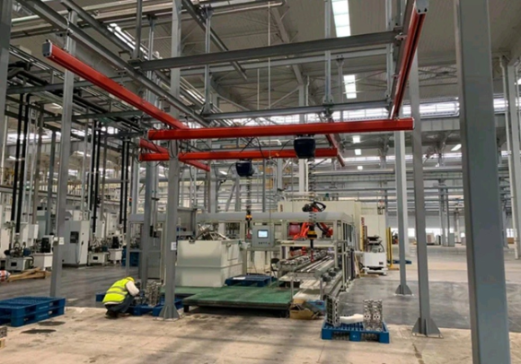 Крановая портальная внутрицеховая система в Петрозаводске Крановая портальная внутрицеховая система в Петрозаводске