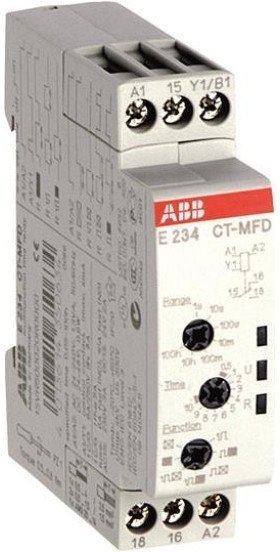 Реле времени CT-MFD.12 модульное многофункц. (7 функций ) 24-48B DC, 24- 240B AC (7 временных диапазонов 0,05с...100ч) 1ПК, 1SVR500020R0000 в Петрозаводске