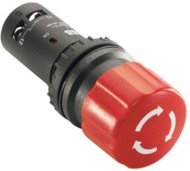 Кнопка CE3T-10R-02 аварийного останова с фиксацией 2НЗ отпускани е поворотом 30мм, 1SFA619500R1051 Кнопка CE3T-10R-02 аварийного останова с фиксацией 2НЗ отпускани е поворотом 30мм, 1SFA619500R1051