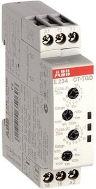 Реле времени CT-TGD.12 модульное (генератор импульсов) 24-48B DC, 24- 240B AC (7 временных диапазонов 0,05с...100ч) 1ПК, 1SVR500160R0000