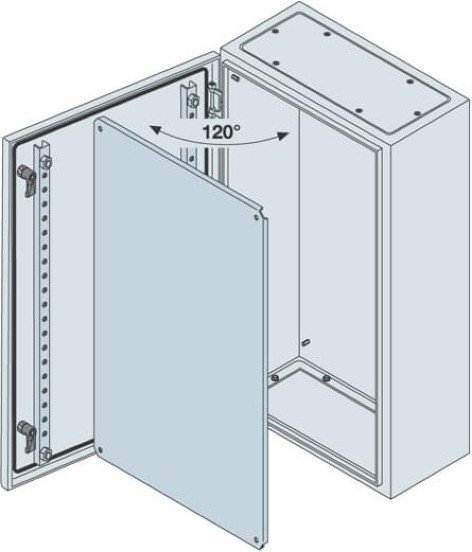SR Корпус шкафа с монт.платой 300х300х150мм ВхШхГ, SRN3315K в Петрозаводске