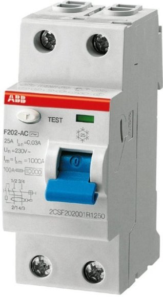 Выкл.диф.тока 2мод. F202 A-25/0,03, 2CSF202101R1250 в Петрозаводске