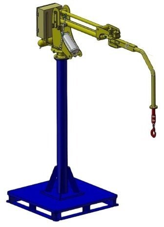 Пневматический манипулятор на перемещаемом напольном основании в Петрозаводске Пневматический манипулятор на перемещаемом напольном основании в Петрозаводске