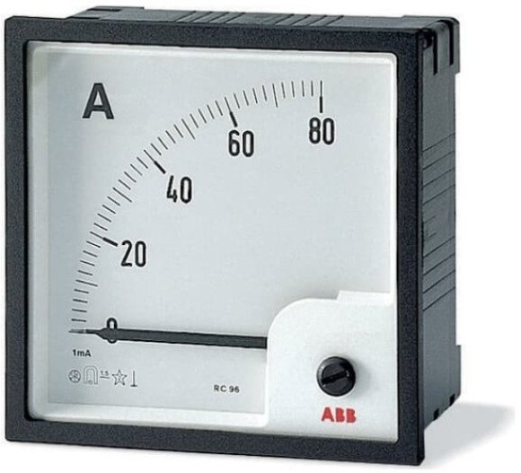 Амперметр щитовой ABB AMT 60А AC, аналоговый, кл.т. 1,5, 2CSG313110R4001 в Петрозаводске