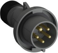 Вилка кабельная Easy&Safe 416EP1W, 16А, 3P+N+E, IP67, 1ч, 2CMA101085R1000