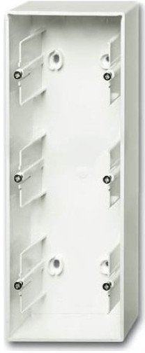 Future Коробка для открытого монтажа, 3 поста, белый бархат, 2CKA001799A0955 в Петрозаводске