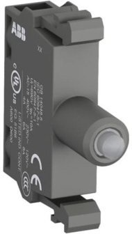 Патрон MLBL-99G со встроенным светодиодом зеленый 230В AC с защитой от наводок, 1SFA611621R1992 Патрон MLBL-99G со встроенным светодиодом зеленый 230В AC с защитой от наводок, 1SFA611621R1992