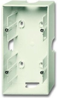 Коробка для открытого монтажа, 2 пост, серия future, цвет слоновая кость, 2CKA001799A0901