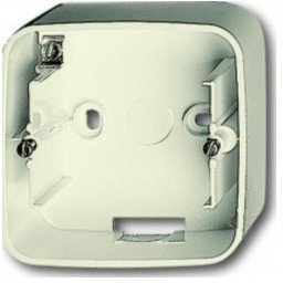 Коробка для открытого монтажа, 1 пост, серия Busch-Duro 2000 SI, цвет слоновая кость, 2CKA001799A0977 в Петрозаводске