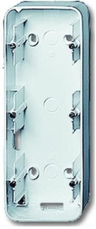 Коробка для открытого монтажа, 3 пост, серия Reflex SI, цвет альпийский белый, 2CKA001799A0981