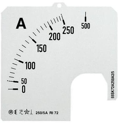 Шкала для амперметра SCL-A1-400/72, 2CSG112279R5011 в Петрозаводске