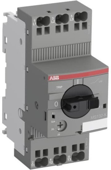 Силовой автомат для защиты двигателя ABB 10А 3P, термомагнитный расцепитель, 1SAM350010R1010 в Петрозаводске