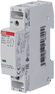 Модульный контактор ABB ESB20 1НО+1НЗ 20А 230В AC/DC, 1SBE121111R0611