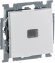Выключатель 1-клавишный ABB BASIC55 с подсветкой, скрытый монтаж, альпийский белый, 2CKA001012A2153 в Петрозаводске