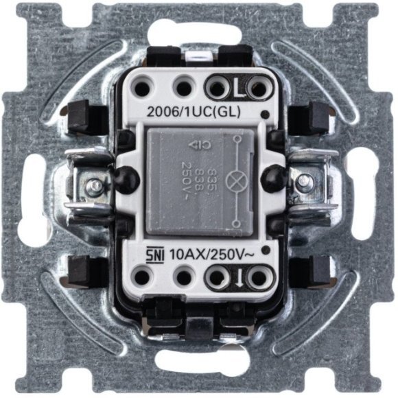 Выключатель 1-клавишный ABB BASIC55 с подсветкой, скрытый монтаж, альпийский белый, 2CKA001012A2153 в Петрозаводске Выключатель 1-клавишный ABB BASIC55 с подсветкой, скрытый монтаж, альпийский белый, 2CKA001012A2153 в Петрозаводске