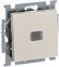 Выключатель 1-клавишный ABB BASIC55 с подсветкой, скрытый монтаж, слоновая кость, 2CKA001012A2156 в Петрозаводске