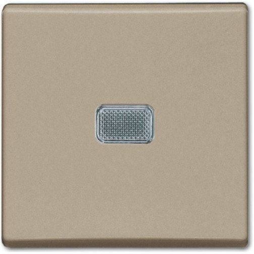 Выключатель 1-клавишный ABB BASIC55 с подсветкой, скрытый монтаж, шампань, 2CKA001012A2165 в Петрозаводске